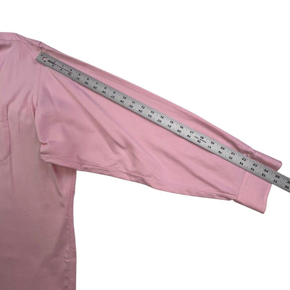 Polo Golf Ralph Lauren Shirt Mens XXL Pink Herringbone Marlowe Oxford Cotton - Picture 11 of 11